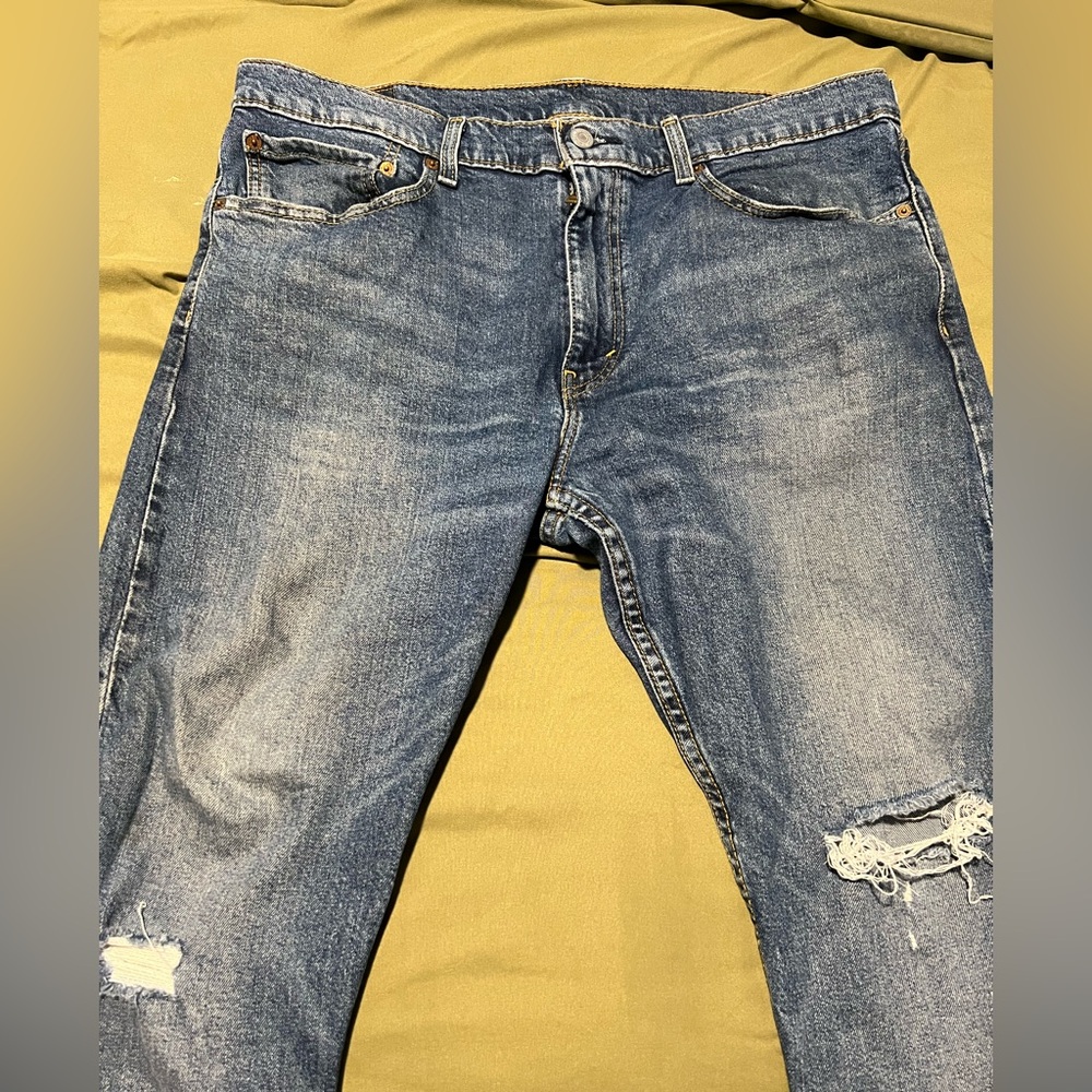 Levi's Men's 512 Distressed Jeans